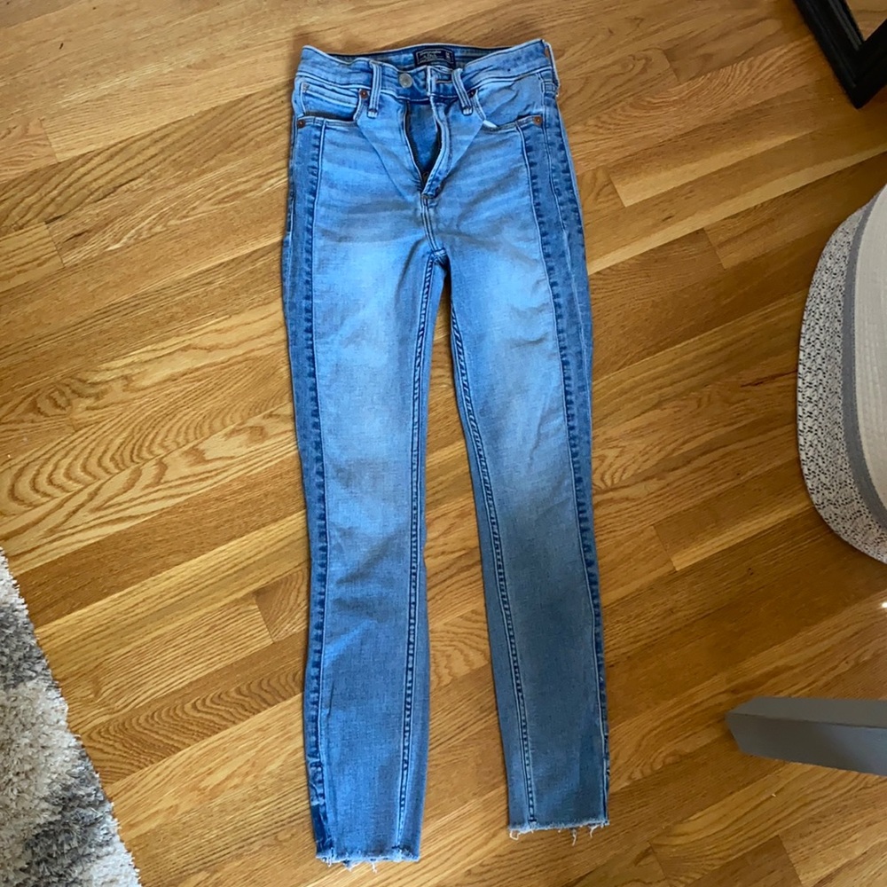 Abercrombie 24 00 High Rise Skinny Ankle Jeans